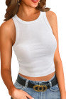 Load image into Gallery viewer, Cropped Ribbed Tank Top
