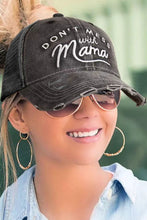 Load image into Gallery viewer, Don’t Mess With Mama High Ponytail Hat
