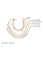 Load image into Gallery viewer, 5 Piece Gold Bracelet Set
