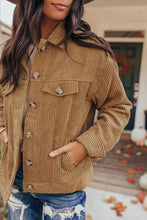 Load image into Gallery viewer, Corduroy Ribbed Jacket
