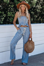 Load image into Gallery viewer, Striped Smocked Waist Pants
