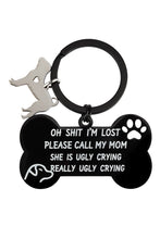 Load image into Gallery viewer, Oh Shit I’m Lost Dog Tag
