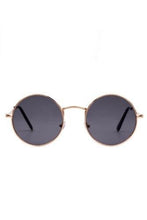 Load image into Gallery viewer, Round Retro Polarized Metal Frame Sunglasses

